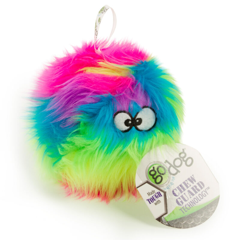 Pehmolelu goDog™ Furballz Rainbow S