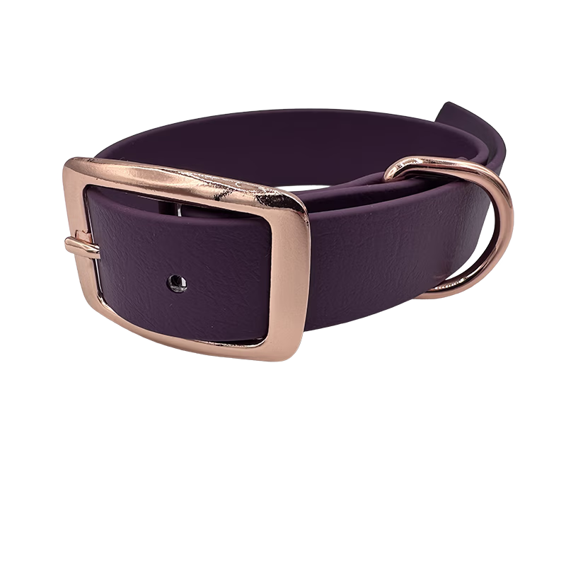 BioThane -pannat "Aubergine" 16mm - 38mm
