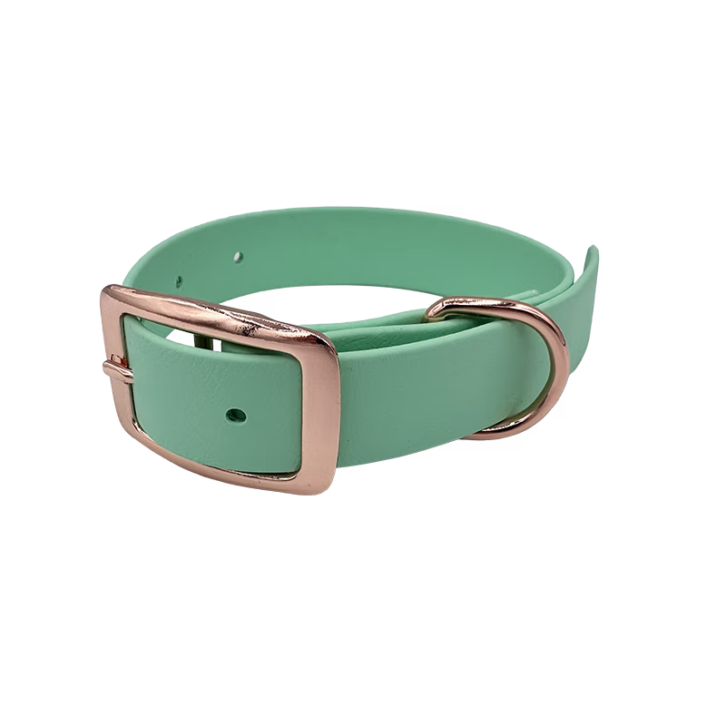 BioThane -pannat "Caribbean Green" 16mm - 38mm